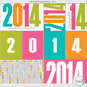 Printables #01: documenting every day 2014