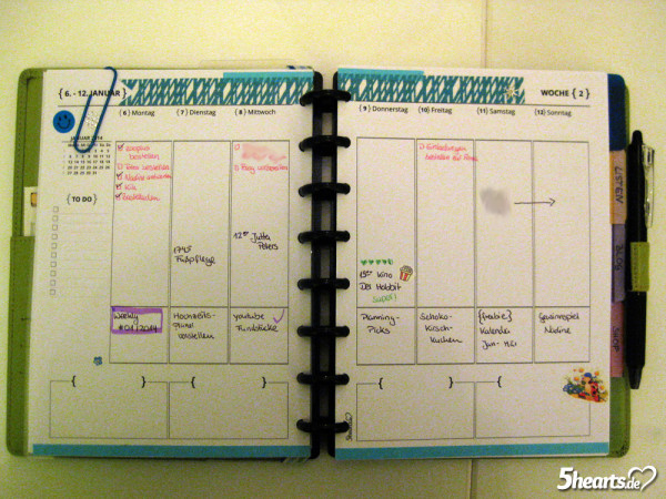 Weekly #02/2014 - Love Life Planer
