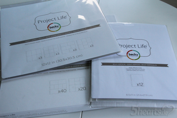 Project Life - Page Protectors